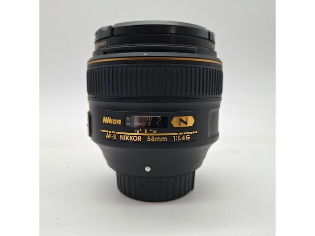 3x camera lens, nikon, o.a. af-s nikkor 58mm 1:1.4g - afbeelding 7 van  11