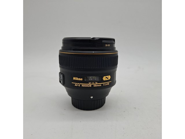 3x camera lens, nikon, o.a. af-s nikkor 58mm 1:1.4g - afbeelding 2 van  8