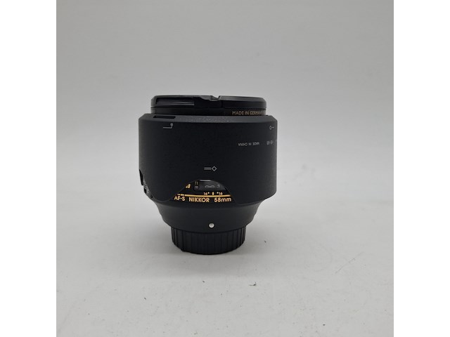 3x camera lens, nikon, o.a. af-s nikkor 58mm 1:1.4g - afbeelding 8 van  11