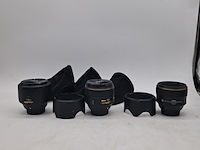 3x camera lens, nikon, o.a. af-s nikkor 58mm 1:1.4g - afbeelding 1 van  9