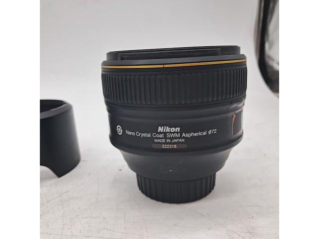 3x camera lens, nikon, o.a. af-s nikkor 58mm 1:1.4g - afbeelding 4 van  9