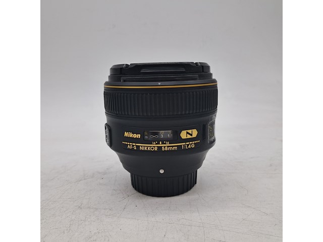 3x camera lens, nikon, o.a. af-s nikkor 58mm 1:1.4g - afbeelding 6 van  9