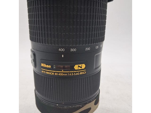3x camera lens, nikon, o.a. af-s nikkor 80-400 1:4.5-5.6g ed - afbeelding 3 van  13