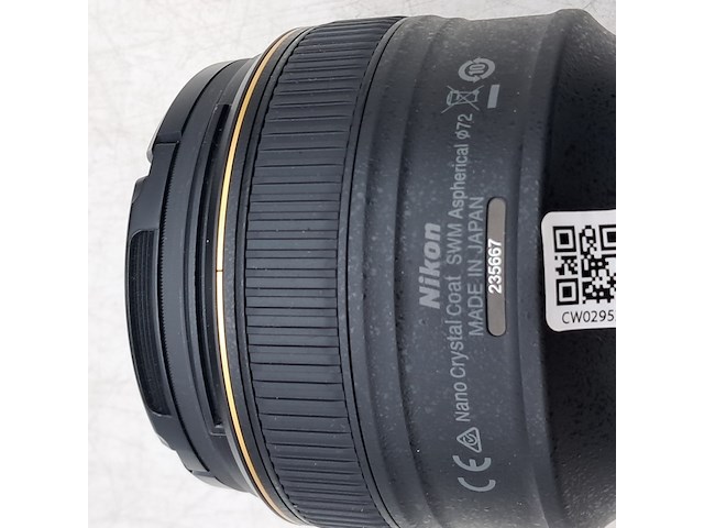 3x cameralens, nikon, af-s nikkor 58mm 1:1.4g - afbeelding 14 van  14