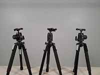 3x camerastatief, manfrotto, 468mgq6