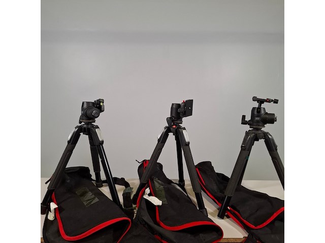 3x camerastatief, manfrotto, 468mgq6 - afbeelding 1 van  13