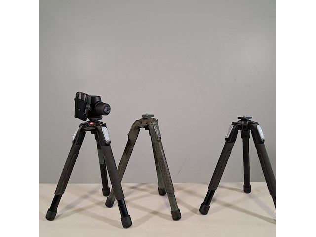 3x camerastatief, manfrotto - afbeelding 2 van  11