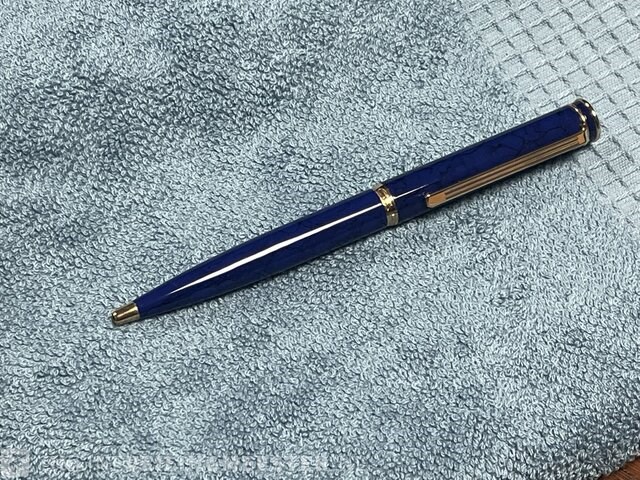 3x capitol luxury vintage balpen, blauw - afbeelding 1 van  1