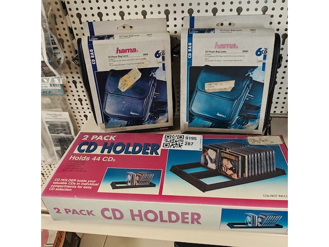 3x cd-houders - afbeelding 1 van  1