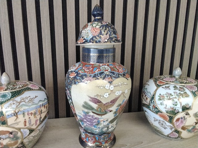 3x chinese vazen - afbeelding 3 van  7