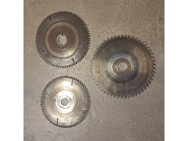 3x cirkelzaagblad t.b.v. metaal - afbeelding 1 van  4