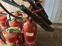 3x co₂-brandblussers, ajax, co₂-blusser, rood - afbeelding 1 van  2