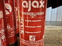3x co₂-brandblussers, ajax, co₂-blusser, rood - afbeelding 2 van  2