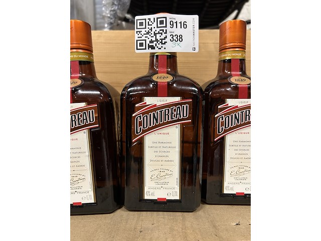3x cointreau likeur 0,7l - afbeelding 2 van  2