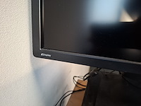 3x computer met beeldscherm en toetsenbord hp, hp pro 6300 sff i5, hp elitedesk 800 g1 sff i5 en hp elitedesk 800 g1, bouwjaar 2013 en 2016 - afbeelding 2 van  10