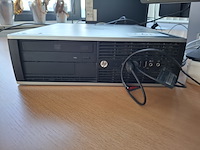 3x computer met beeldscherm en toetsenbord hp - afbeelding 8 van  11