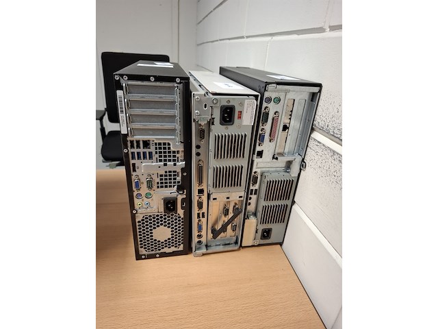 3x computer o.a. hp, compaq deskpro, compaq deskpro evo en hp 6300 sff i5, bouwjaar resp 2005, 2007 en 2013 - afbeelding 5 van  5