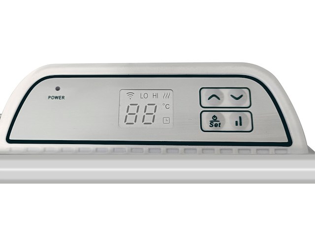 3x convector 1000 watt, vh, slim-eco smart, wit, 2025 - afbeelding 3 van  8
