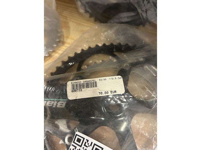 3x crankstel, 1x cassette sprocket, w.o. shimano - afbeelding 5 van  6