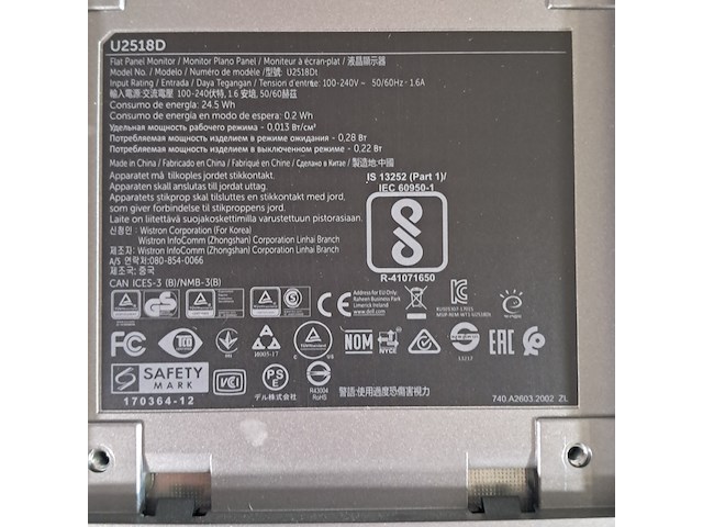 3x curved monitor, dell, u3423we,u2518d - afbeelding 7 van  24