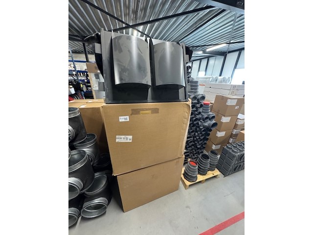 3x dakdoorvoer, 03-00550, zwart - afbeelding 1 van  3