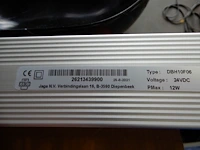 3x dbe radiatorventilator, jaga, dbh, grijs/zwart, 59x10x6cm - afbeelding 5 van  5