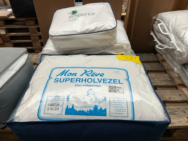 3x dekbed w.o. 4-jaargetijden 140x220 w.o. emperior silk - afbeelding 1 van  4