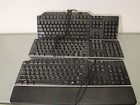 3x dell usb keyboard - afbeelding 2 van  7
