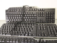 3x dell usb keyboard - afbeelding 6 van  7