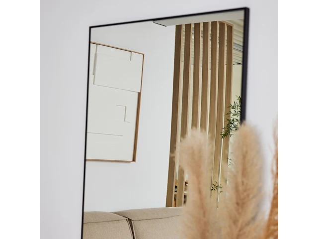 3x design spiegel zwart 180x70 cm - afbeelding 2 van  5