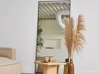 3x design spiegel zwart 180x70 cm - afbeelding 4 van  5