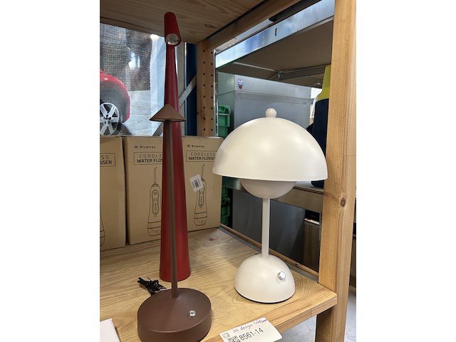 3x design tafellamp - afbeelding 4 van  4