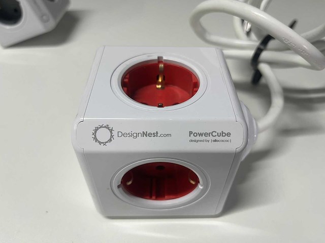 3x designnest powercube - vierkante stekkerdoos - afbeelding 3 van  8