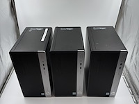 3x desktop, hp, 2x hp prodesk 400g4 mt & 1x hp prodesk 400g5 mt, zwart, 2017-2019 - afbeelding 3 van  10