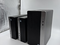 3x desktop, hp, 2x prodesk 400 g5 sff & 1x prodesk 400 g6 mt, zwart, 2018-2020 - afbeelding 3 van  9