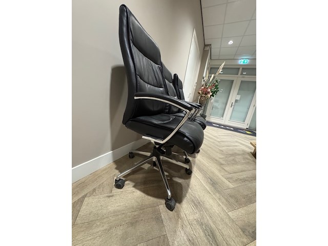 3x directiefauteuil, zwart - afbeelding 4 van  6