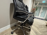 3x directiefauteuil, zwart - afbeelding 4 van  6