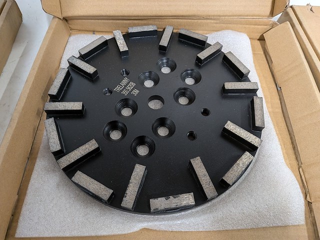 3x disc / schuurschijf t.b.v. betonschuurmacine, trelawny, 350.5620b - afbeelding 1 van  7