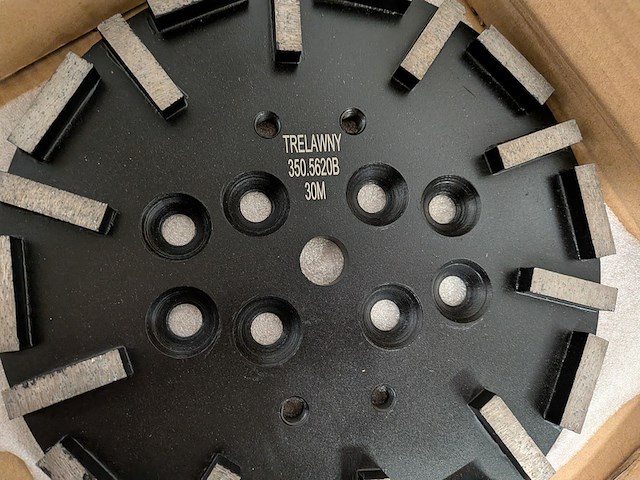 3x disc / schuurschijf t.b.v. betonschuurmacine, trelawny, 350.5620b - afbeelding 3 van  7