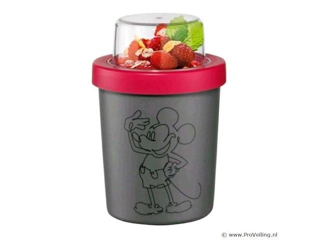 3x disney yoghurt/soup beker - afbeelding 1 van  1