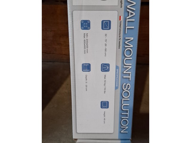 3x display beugel, newstar, vw1000 black, zwart - afbeelding 3 van  3