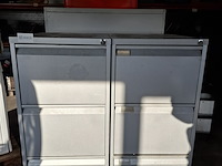 3x divers werkplaatsinventaris