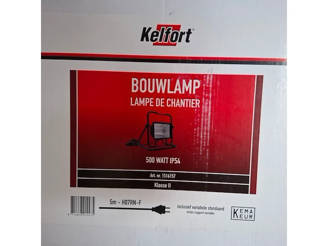 3x diverse bouwlamp 2x kelfort - afbeelding 8 van  8