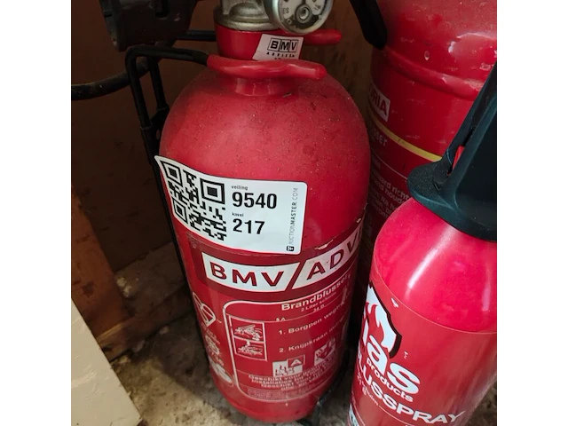 3x diverse brandblussers - afbeelding 2 van  2