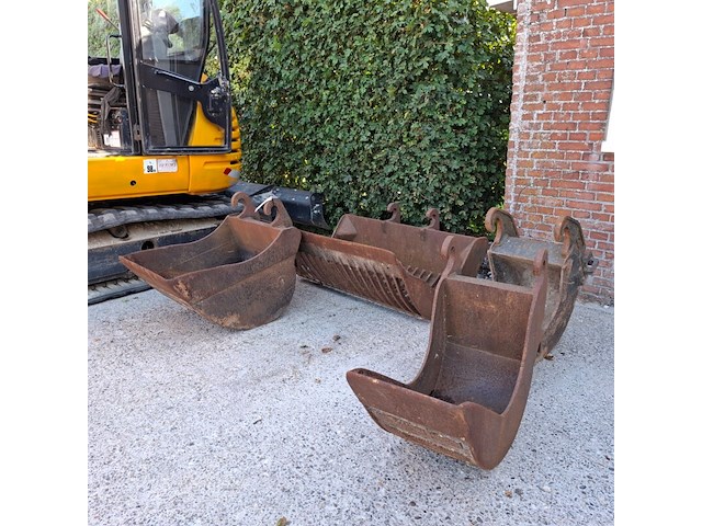 3x diverse graafbak met puinriek cw 10 aansluiting - afbeelding 8 van  15