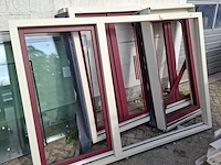 3x diverse hardhouten kozijn - afbeelding 2 van  5