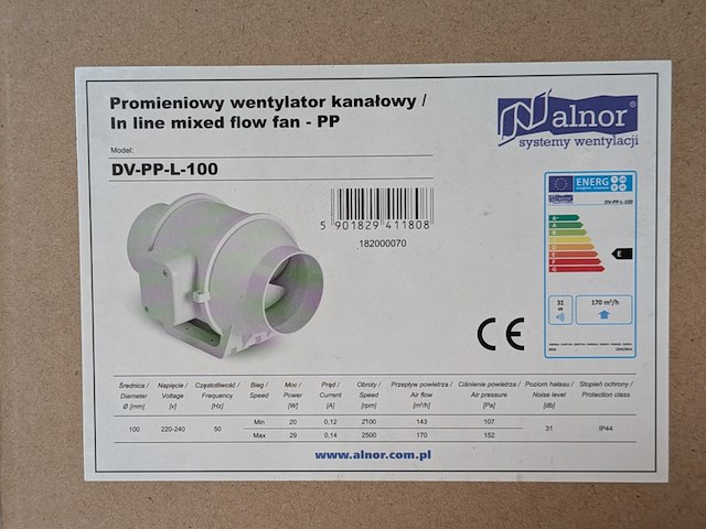 3x diverse kanaalventilator o.a. nalnor - afbeelding 2 van  7