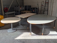 3x diverse kantoortafel