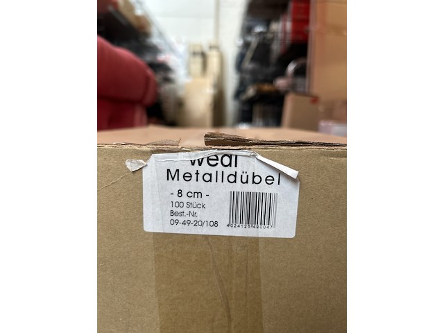3x doos installatiemateriaal w.o. metaalplug - afbeelding 4 van  4