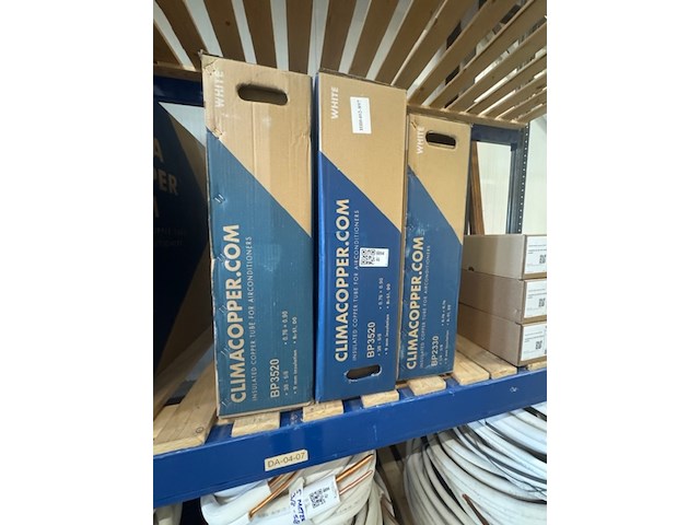 3x doos koelleiding climacopper, bp3520 en bp2330, wit - afbeelding 1 van  5